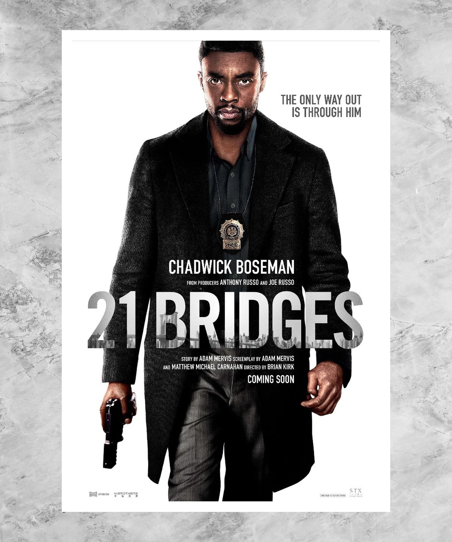 21 Bridges Poster