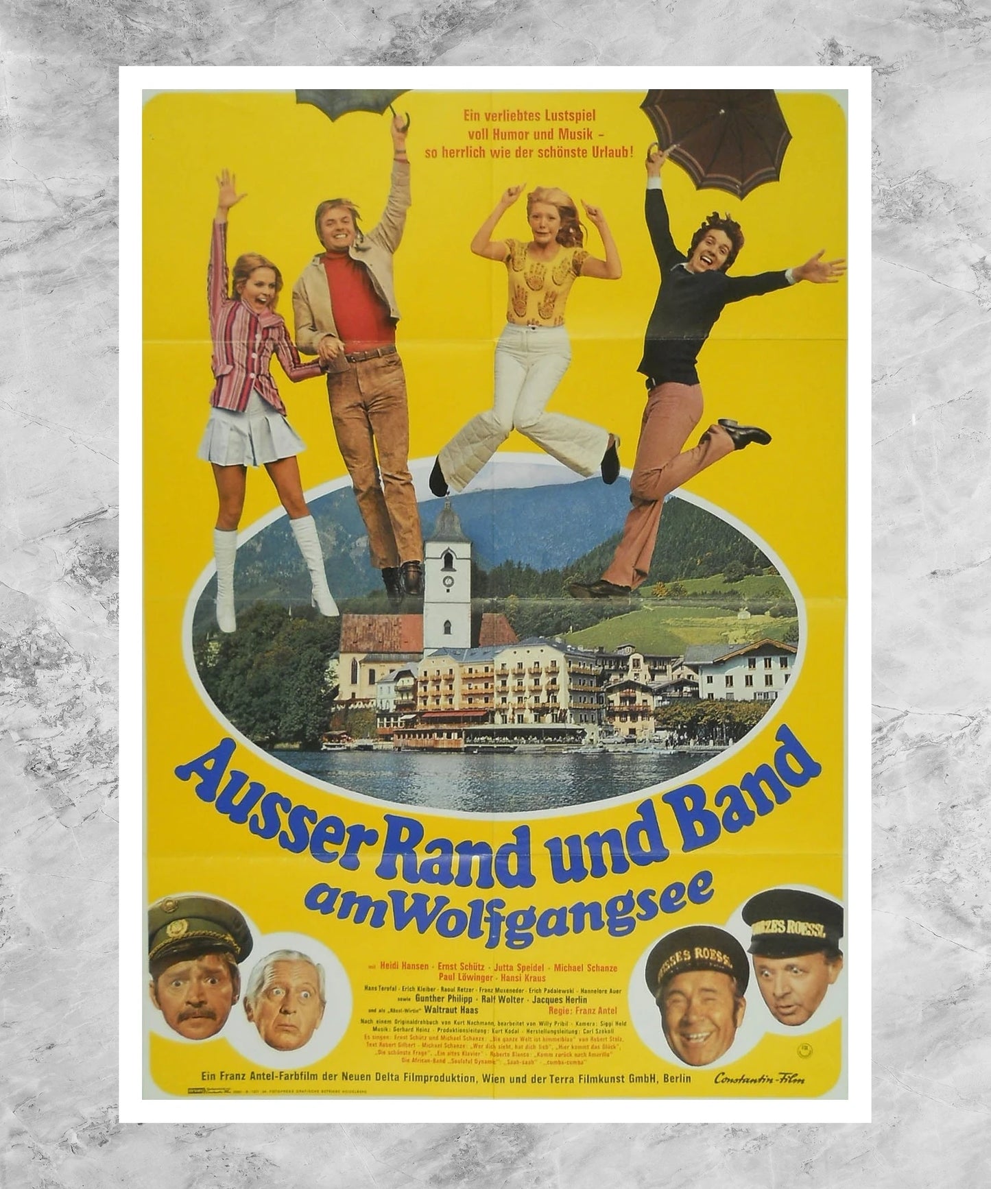 Außer Rand und Band am Wolfgangsee Poster