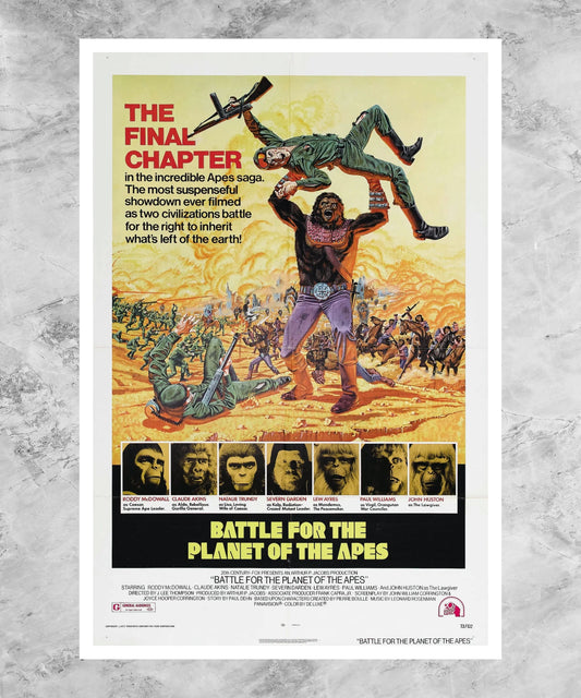 Battle for the Planet of the Apes Poster