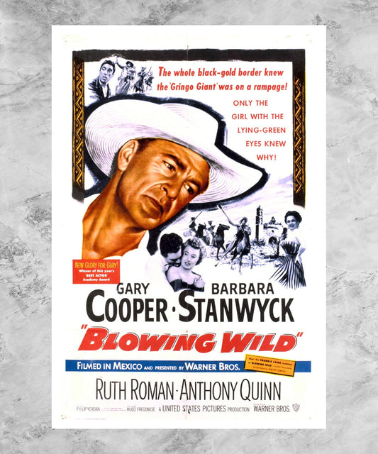 Blowing Wild Poster