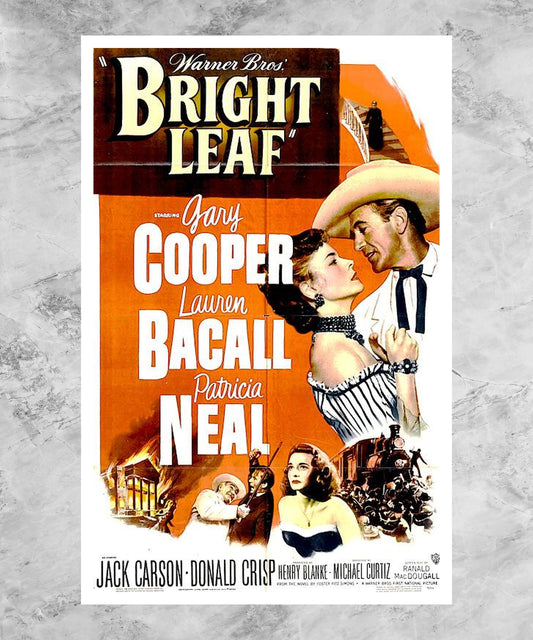 Bright Leaf Poster