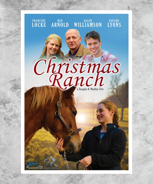 Christmas Ranch Poster