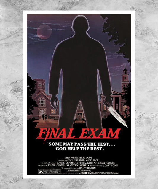 Final Exam Poster