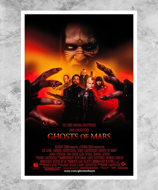 Ghosts of Mars Poster