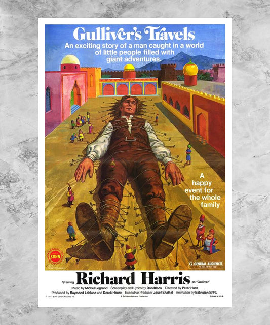 Gulliver's Travels Poster