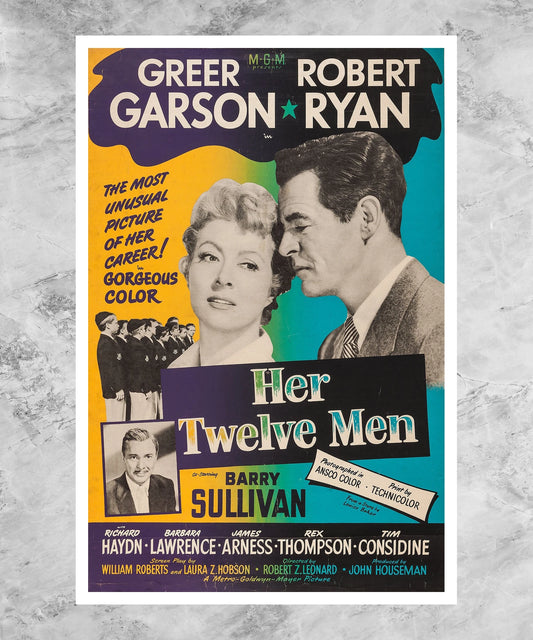 Her Twelve Men Poster