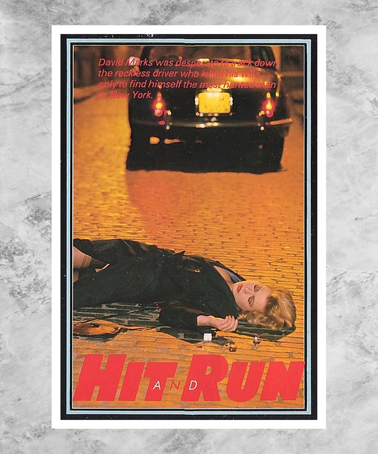 Hit and Run Poster
