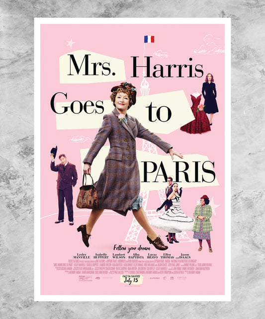 Mrs. Harris Goes to Paris Poster