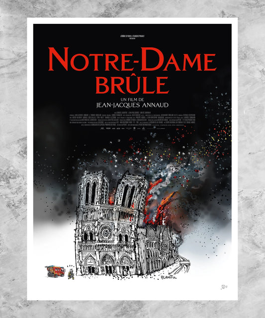 Notre-Dame brûle Poster