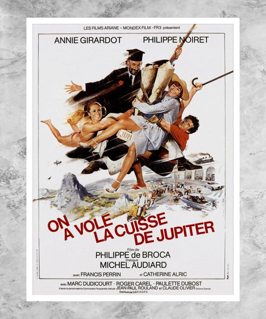 On a volé la cuisse de Jupiter Poster
