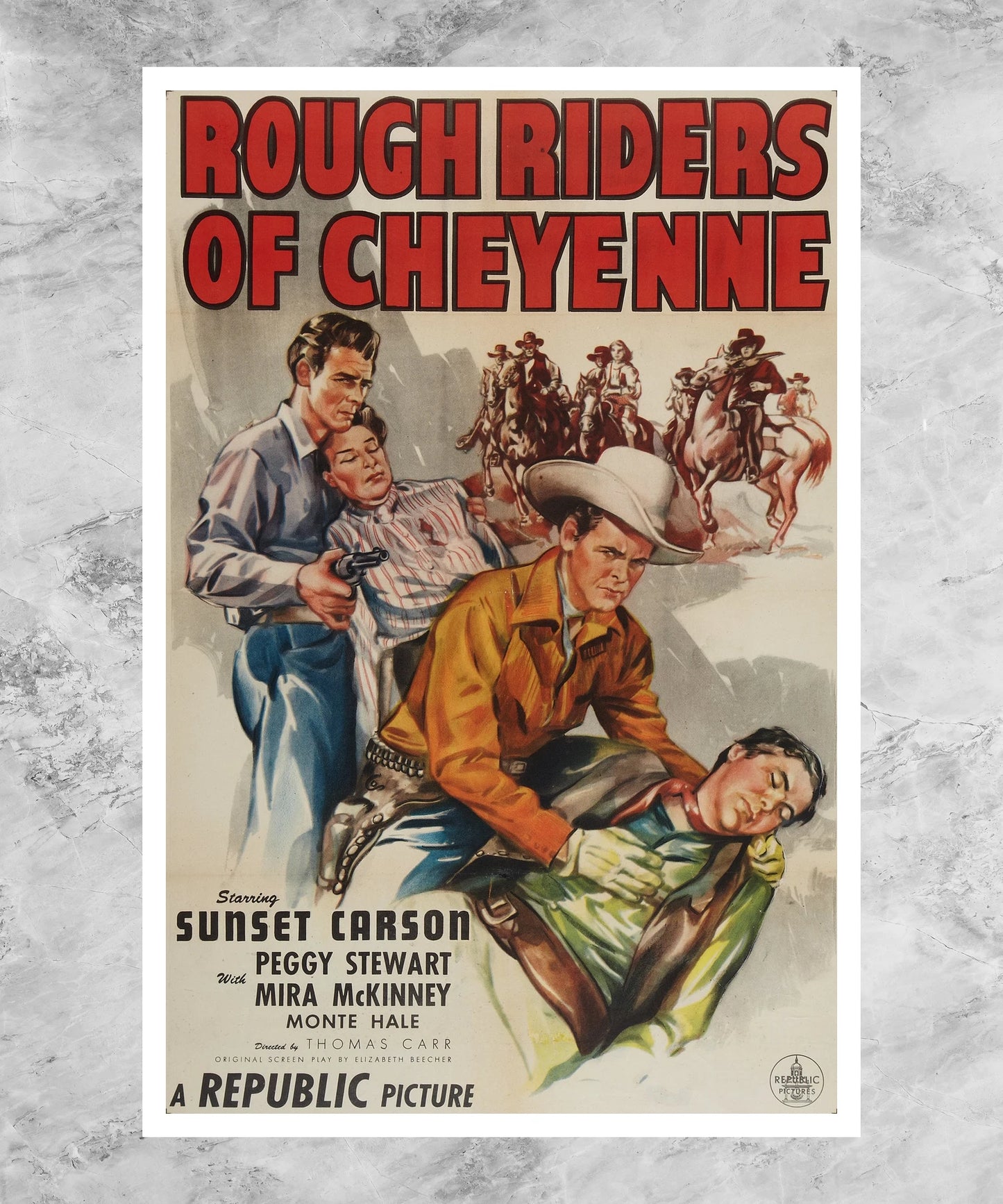 Rough Riders of Cheyenne Poster