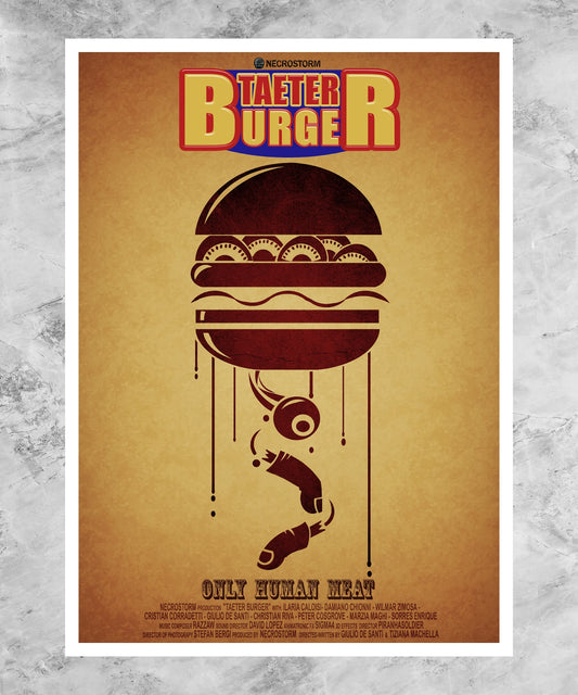 Taeter Burger Poster