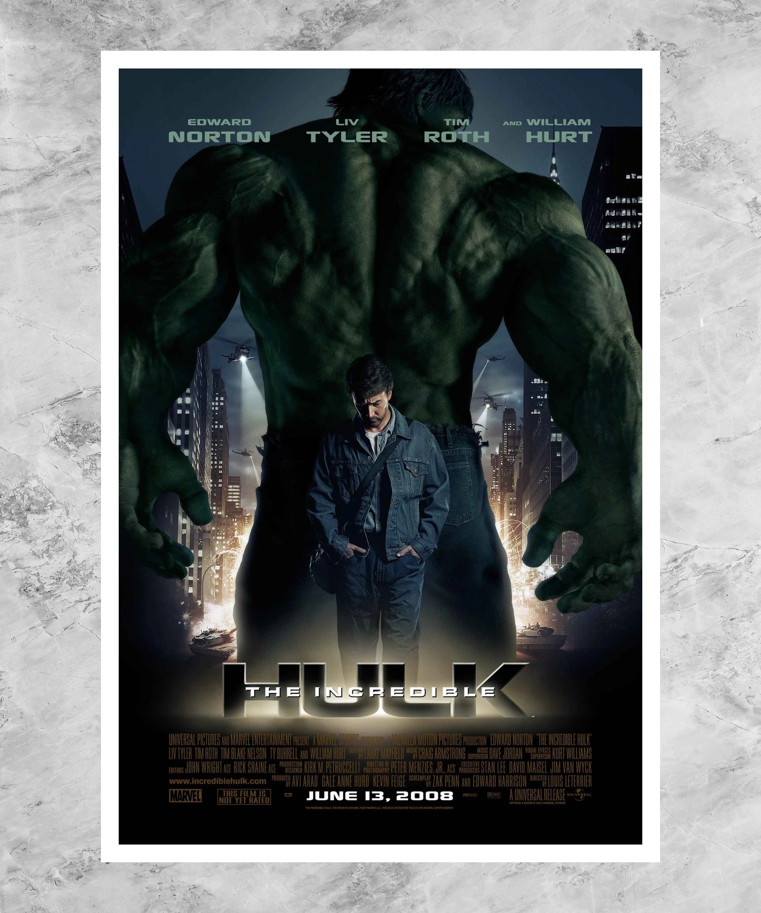 The Incredible Hulk Poster