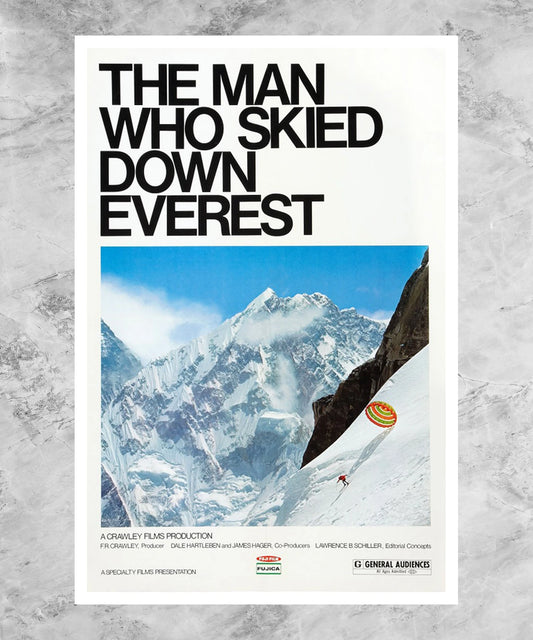 The Man Who Skied Down Everest Poster