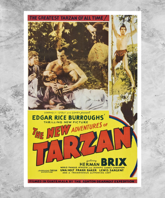 The New Adventures of Tarzan Poster